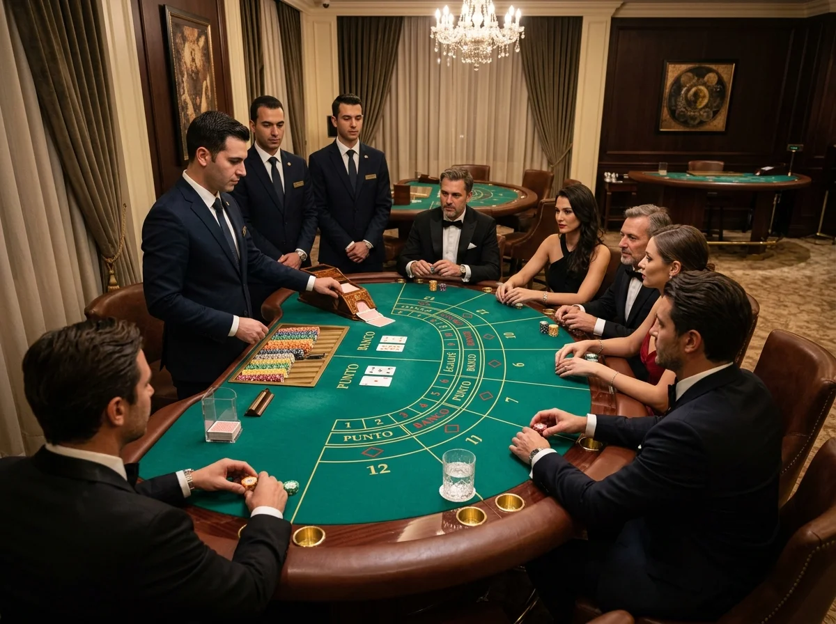 Baccarat Punto at Ozwin online casino table games